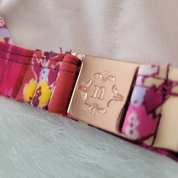 Nanette Lepore Swim Bikini Set 8 Bohemian Print Asymmetrical Cut High Rise NWT - Picture 4 of 16